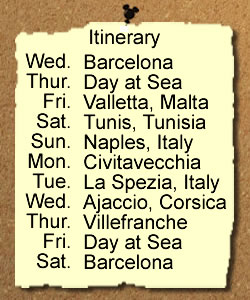 10-Night Mediterranean Cruise 10-Night Mediterranean Cruise