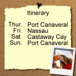 Disney Cruise 3 Night Bahamian